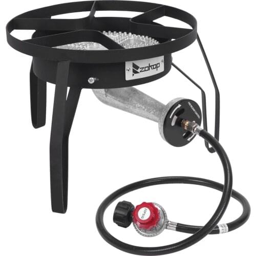 Ey31-54 Outdoor Furnace Round Furnace 20W BTU Head Diameter 26cm With 1.2m Leather Tube With 0-20psig High Pressure Valve