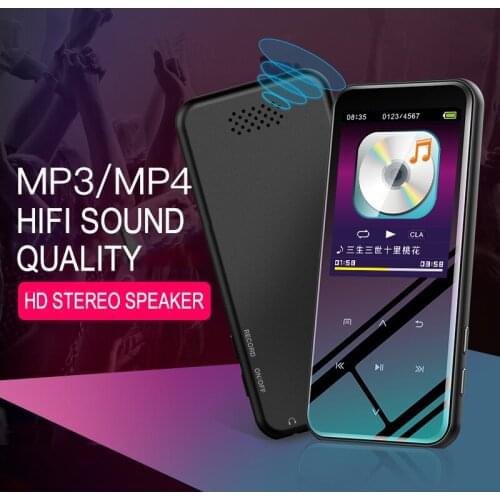 M15 2.4inch Touch Screen Bluetooth MP4 Player HiFi Portable Audio Walkman With FM Radio EBook Voice Recorder мп4 плеер