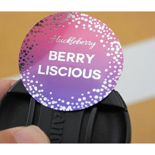 Newest manufacture OEM custom vitamin pills bottle label