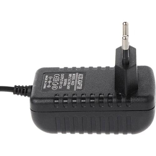 New Converter 100-240V to DC 6V 2A Power Supply Adapter Charger EU Plug Black E56B