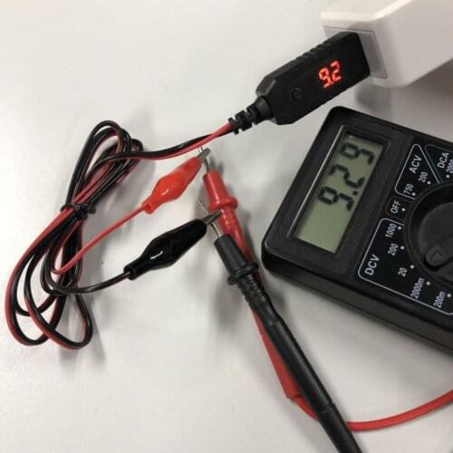 QC3.0 USB to 5V to 12V AA 9V Battery Eliminator Replace 4-8pcs AA AAA Batteries 270B