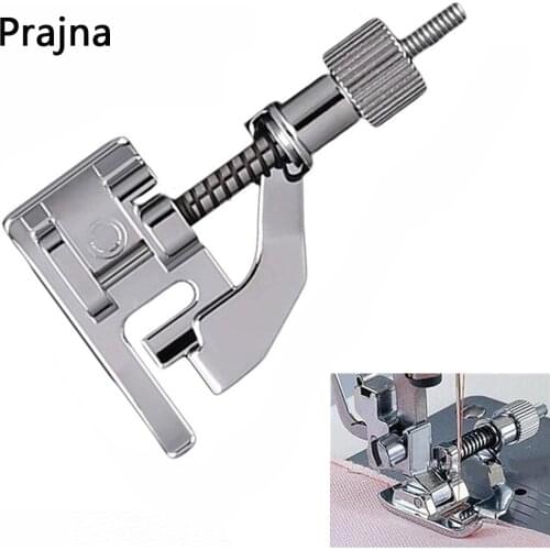 Prajna 1PC Sewing Accessories Universal Blind Hem presser Foot Multifunction Domestic Metal Presser Feet Stitching Tools