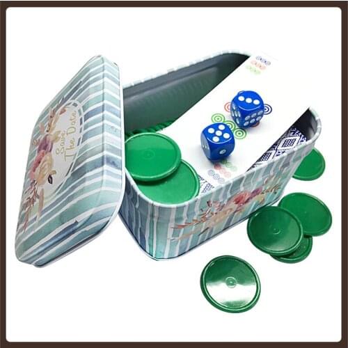 Simple Mahjong Cards Poker Chips Set Waterproof Plastic Playing Cards Adults Travel Gambling Games Karty Do Gry Chinese Mahjong