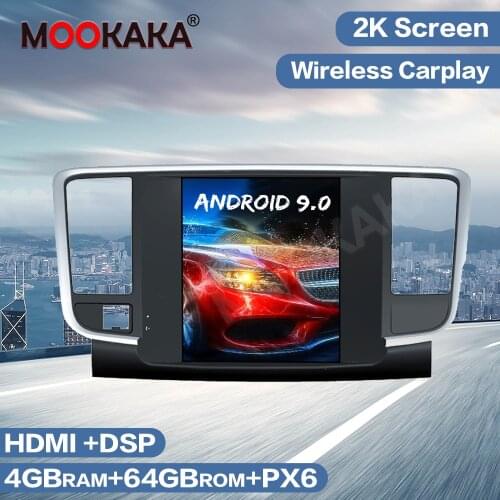 Tesla Style Android 9 64G Car GPS Navigation Radio For Nissan Teana J32 Maxima 2008-2012 Auto Stereo Multimedia Player Head Unit