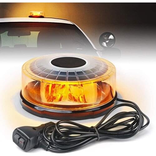 Super Bright Lightning 12/24V Car roof LED Emergency flashing Light Strobe Lights Beacons Police flash Warning Light