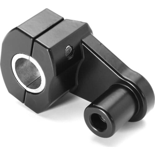 Universal for 22mm Motorcycle HandleBar Front Handle Fat Bar Mount Clamps Riser Anodized Finish Mount