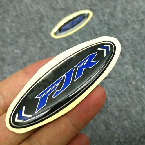 Tank Pads Protector For Yamaha FJR1300 FJR 1300 Side Fairing Emblem Badge Logo Windshield Trunk Aluminium Cases Stickers 2019