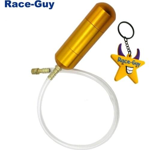 Gold Aluminum Boost Power Bottle For 2 Stroke 50cc 60cc 80cc Gas Motorized Bicycle Push Bike 2 Stroke 47cc 49cc Dirt Pocket Bike