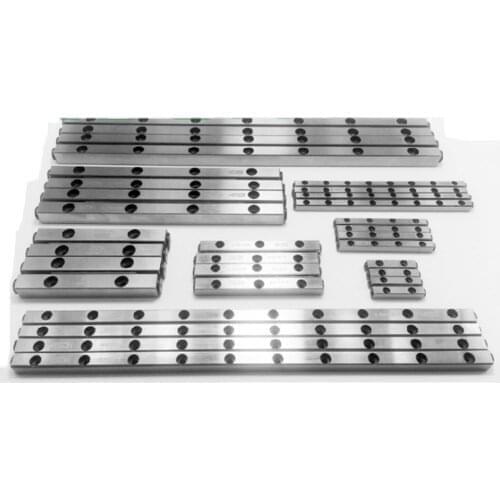 4 Guides+2 Holders) A Set Stroke 28-118mm Cross Roller Guide Linear Precision VR3