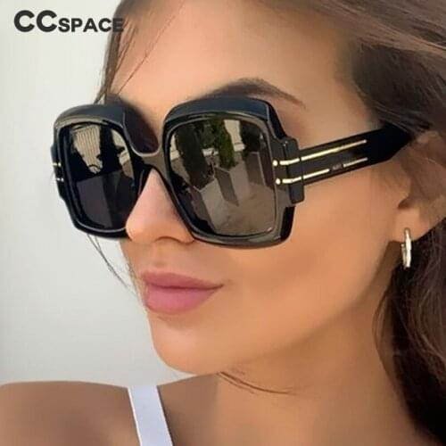 53688 Big Frame Lady Brand Sunglasses Fashion Luxury Women Men Shades Uv400 Vintage Glasses