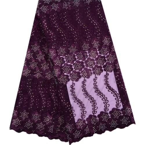 Hot Selling Tulle French Lace Fabrics With Lots Of Stones 2019 Latest African Lace Fabric For Wedding Party Nigerian Lace 1398