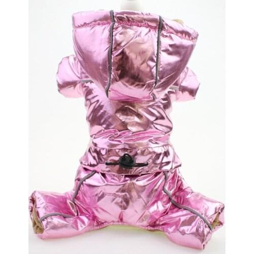 New Autumn Winter Dog Clothes For Small Dogs Girl Boy Xs Dog Coat Teddy Thick Fleece Cover Legs Wadded Jacket Puppy Pet Clothing