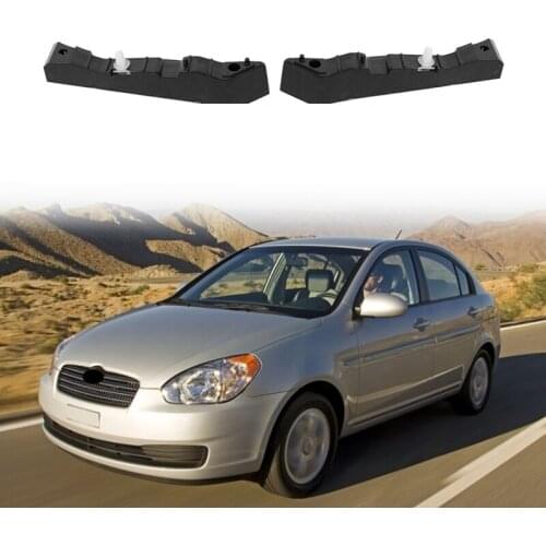 Front Bumper Side Spacer Bracket Mount Support Holder for 2006-2011 Hyundai Accent 865911E000 865921E000