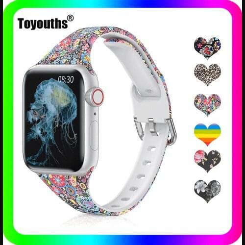 Watch Band Womens For iWatch Wristband Christmas Metal Bracelet with Adjustable Chain Strap for Apple Series 4 3 2 1