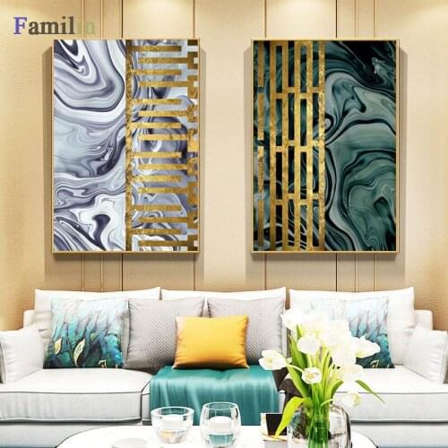 Nordic Abstract Geometric Mountain Landscape Wall Art Canvas Painting Sun Art Poster Print Wall Picture for Living Room\ decorat