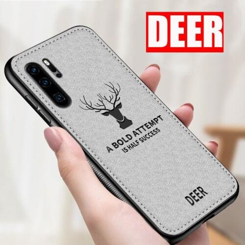 Back Cover Fabric Cloth 8S 10 10i 20 20s 30 30s 30i Lite Pro PRime Soft Deer Phone Cases For huawei Honor 9S 9A 9X 9C 8A 8X 8C