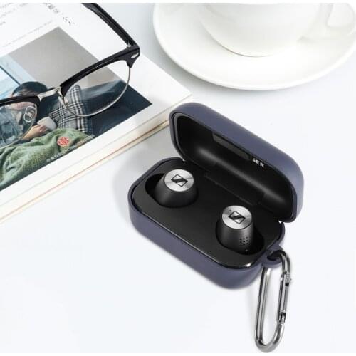 PC Hard Earphone Case Protective Cover Shell Skin for -SENNHEISER Momentum True Wireless 2 Bluetooth Earbuds