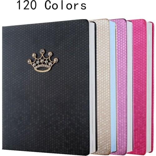 120 Colors PU Leather False Nail Color Book Display Gel Polish Card Palette Varnish Practice Board Manicure Tool 20