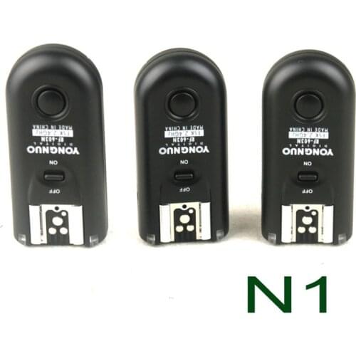 3Pcs Yongnuo YN RF-603 II N1 Wireless Flash Trigger Remote Control Transceiver RF603 2.4GHz For Nikon D300s D3 D3X D300 D200 F5