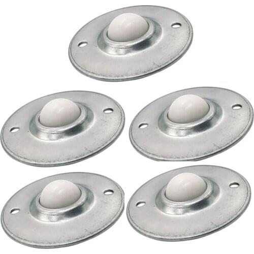 5PCS/Lot CY12b/16b/19b/22b/25b/30b/38b Nylon Ball Flying Saucer Mounted Ball Transfer Bearing Unit Caster Conveyor Roller Wheel