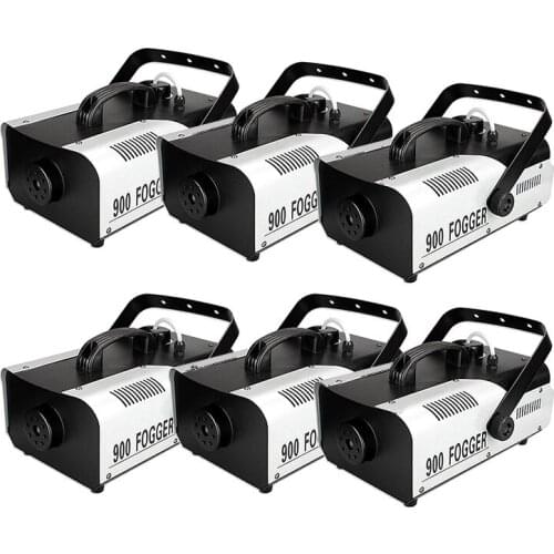 6pcs/lot 900W Fog Machine 900W Smoke Machine Stage Special Disco Effects Dj Equipment Fogger For KTV Xmas Home party