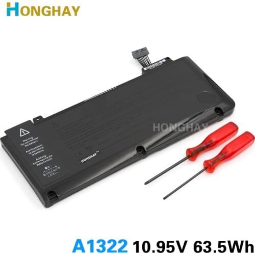 Honghay A1322 Laptop Battery For APPLE MacBook Pro 13" A1278 MB990 MB991 MC700 MC374 MD313 MD101 MD314 MC724 MC375 MC374LL/A