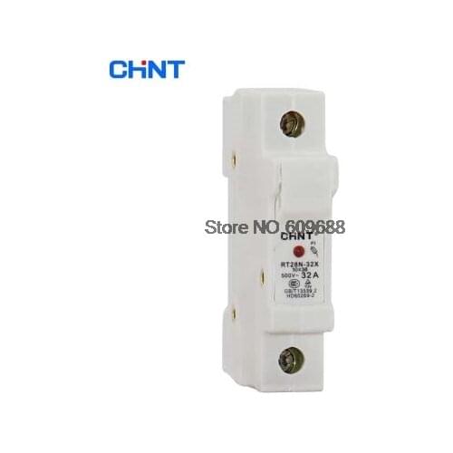 CHINT RT28-32X RT28-63X 1PX Fuse Base Fuse Holder with LCD led light