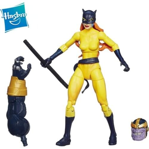 Hasbro The Avengers Anime Figure 6-inch Eternal Legendary Figure Iron Man Captain America Hulk Catwoman Desktop Decorations