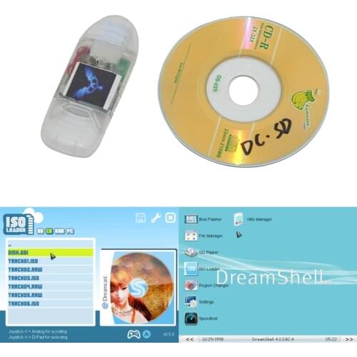 Card Reader For Sega Dreamcast DC SD Card Dreamshell Gaming