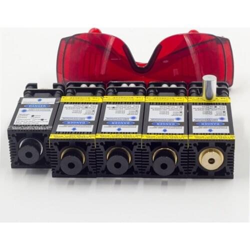 Laser Module for CNC Wood Router DC12V TTL PWM 1W 2.5W 5.5W 7W 10W Laser Engraving Machine DIY CNC Laser Engraver Printer