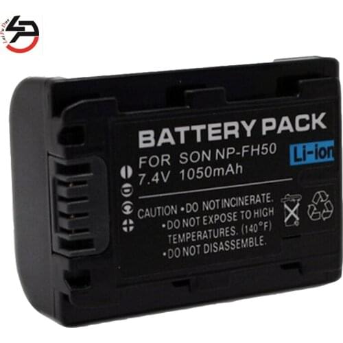 LPD 7.4v 1050mah 100% brand new Replacement Camera Battery For Sony NP-FH50 NP-FH30 NP-FV100 NP-FV50 NP-FH60 NP-FH70 NP-FH100
