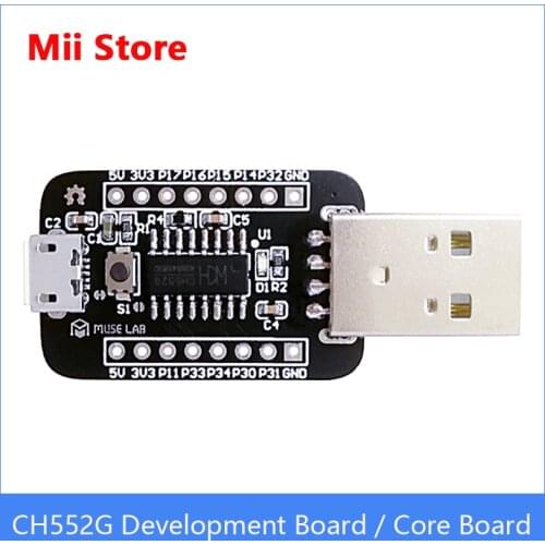 CH552G Development Board / Core Board 8051 USB Microcontroller CH551G / CH552G / CH554G WCH