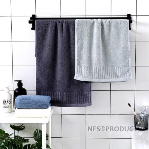 Plain Color Bathroom Towels Set For Adults 100% Cotton Thick Heavy 70x140cm Bath Towel 35x75cm Face Towel Hand Sport Towels
