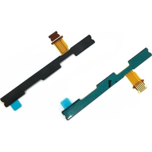 Original For Motorola Moto E5 Play Power On Off Volume Switch Side Button Key Flex Cable Replacement Parts