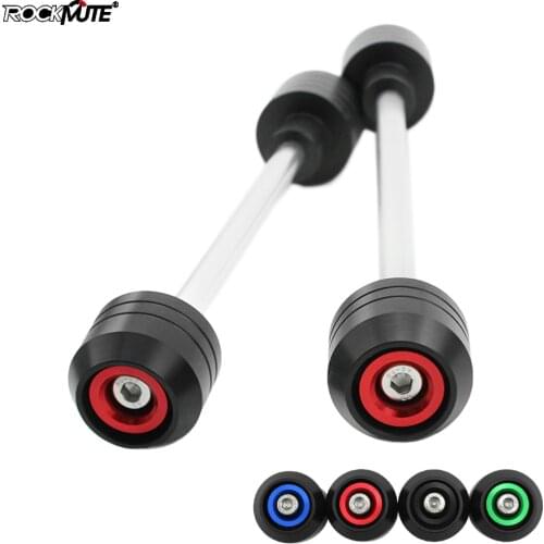 Front Rear Axle Fork Falling Pad For SUZUKI B-KING 2008-2012 BKING Motorcycle POM Wheel Slider Crash Protector