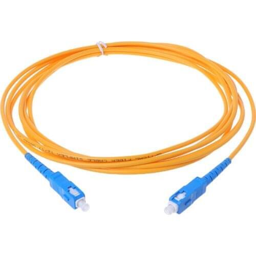 SC/UPC-SC/UPC-SM 3mm Fiber Optic Jumper Cable Single Mode Extension Patch Cord