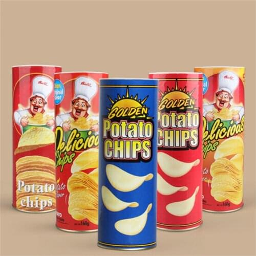 Funny Potato Chip Can Jump Spring Snake Toy Gift April Fool Day Halloween Party Decoration Jokes Prank Trick Fun Joke Toys