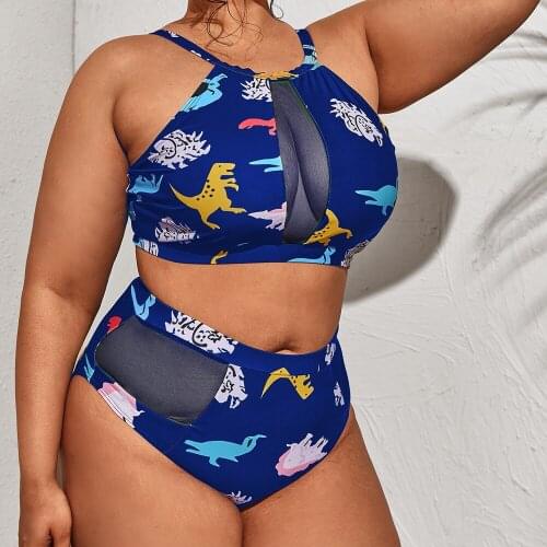 2021 New Plus Size Swimwear，Bikini，Beachwear，Ladies Swimsuit