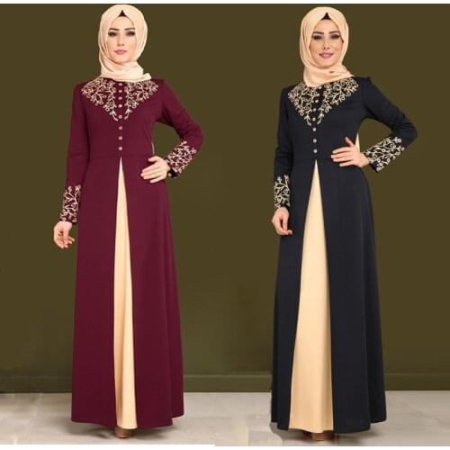 Abayas for women muslim dress women gamis muslim wanita robe dubai moslim jurken robe musulmane femme djelaba femme hijab
