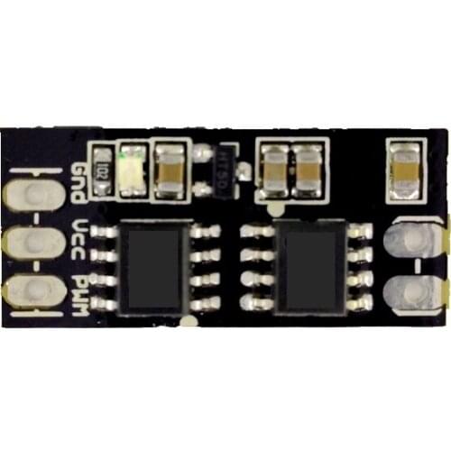 2PCS Mini 24.3x11x2.6mm Two-way 3A Brushed ESC Electronic Speed Control 3.5V-15V(1-3S) for DC Coreless Motor N20 Geared Motor