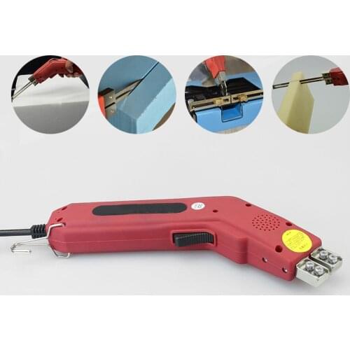 250W Hand Held Electric Hot Knife Heat Cutter Foam Thermal Cutting Tools Non-Woven Fabric Rope Curtain Heating Knife
