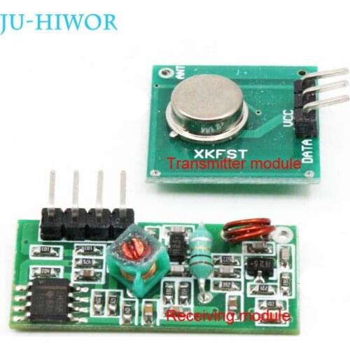 433M Super Regenerative Wireless Transmitter Receiver Module Burglar Alarm Transmitter Receiver 433 Frequency For Arduino