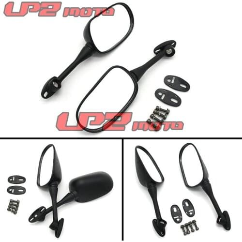 Motorcycle Side Mirror Rearview for Honda CB1300S 05-08 CBR1000 04-07 CBR600RR 07-15 Black