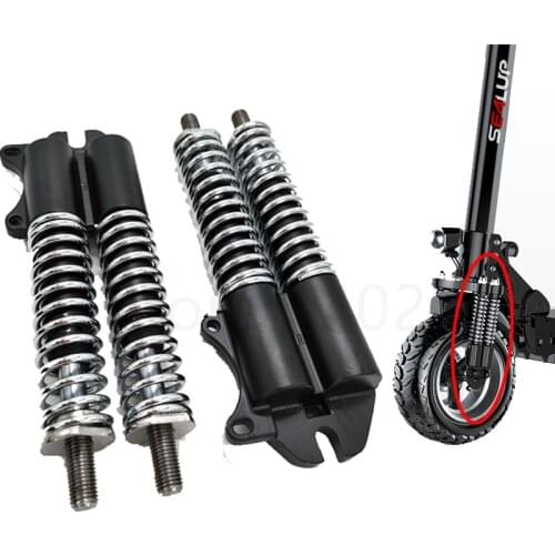 Electric Scooter Double Drive Refitting Front Fork Motor Accessories 10 Inch Hydraulic Front Shock Absorber with Disc Brake