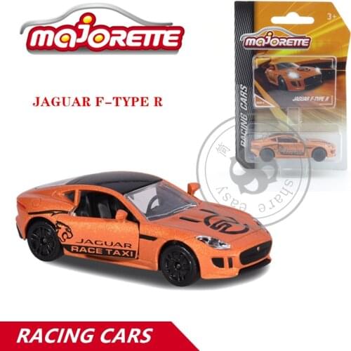 Majorette 1/64 Racing Series JAGUAR F-TYPE R Car Hot Pop Kids Toys Motor Vehicle Diecast Metal Model