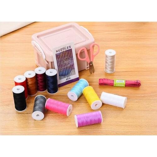 Nordic wind sewing kit Multifunction Plastic Sewing Box Threads Sewing Tools Home DIY Craft Set Sewing Kits 1857
