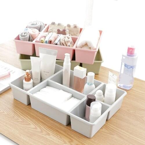 Desktop Cosmetic Storage Box Drawer Makeup Organizer Dressing Table Skin Care Holder Home Container Mobile Phone Sundries Box