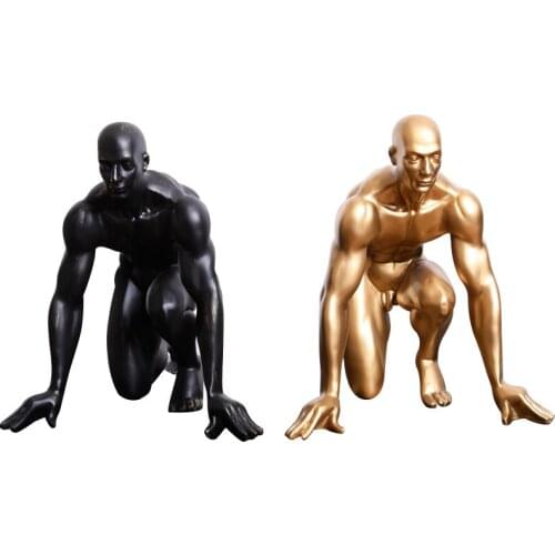 Neoclassical European starter copper sculpture decoration model room living room hotel villa porch soft decoration home