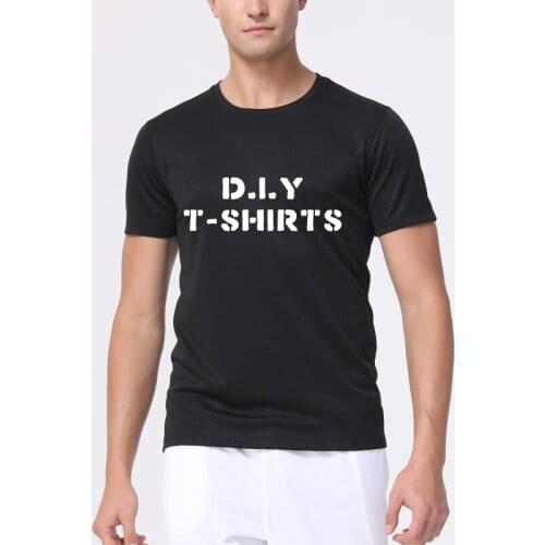 Men Casual Short Sleeve T Shirt Tops Quick Dry Cool Tshirt Summer Jersey Custom Print Your Photo Women Clothes Female Streetwear