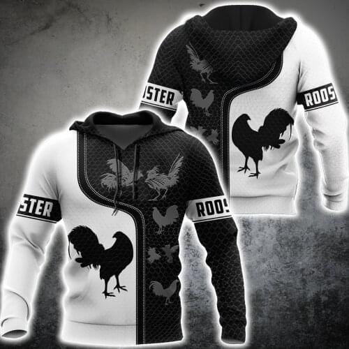 PLstar Cosmos 3DPrint Newest Rooster Animal Unique Aswome Men/Women Cozy Hrajuku Casual Streetwear Hoodies/Zip/Sweatshirt Style9